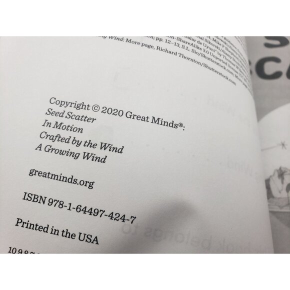 The Geodes Educational Book Curriculum Set Seed Scatter First Steps Wind Giants - Picture 16 of 16